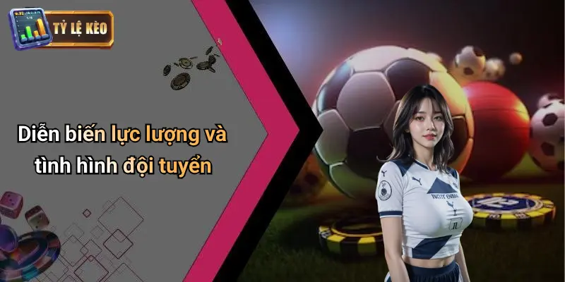 Diễn biến lực lượng và tình hình đội tuyển