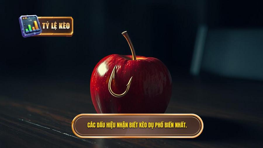 Các dấu hiệu nhận biết kèo dụ phổ biến nhất