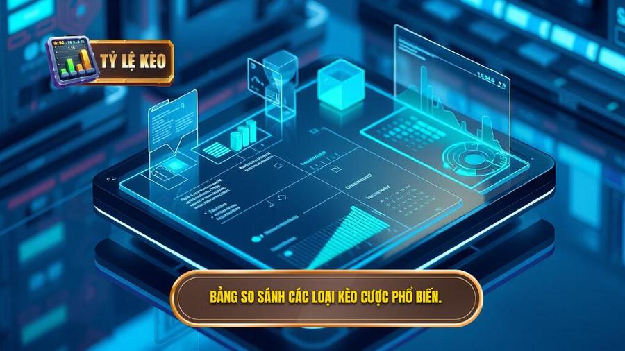 Mẹo soi tỷ lệ kèo nhà cái luôn thắng - Bí kíp từ chuyên gia TỶ LỆ KÈO 3 Bảng so sánh các loại kèo cược phổ biến