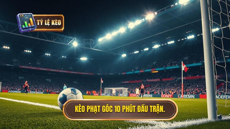Kèo cược đội nhận quả phạt góc trong 10 phút đầu: Phân tích chuyên sâu và chiến thuật từ chuyên gia 1 1. Kèo phạt góc 10 phút đầu trận.