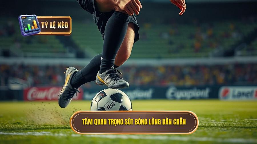 1. Tầm quan trọng sút bóng lòng bàn chân