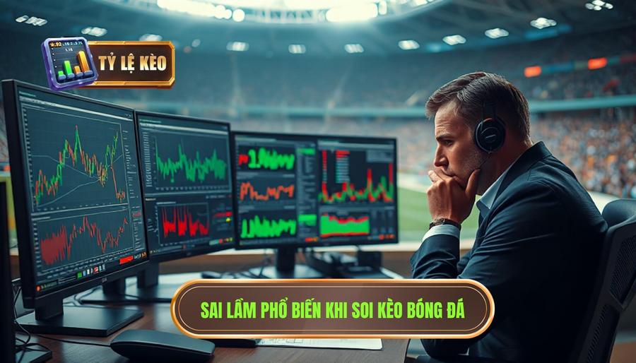 Cách tránh sai lầm khi nhìn tỷ lệ kèo: Bí quyết sống còn cho dân cá độ 2 Những sai lầm phổ biến nhất khi soi kèo bóng đá